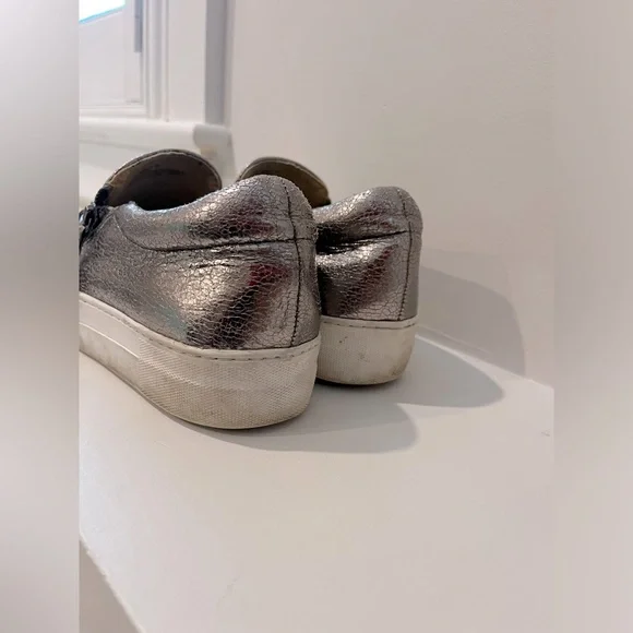 Steve Madden Glaammar Zip Platform Sneaker Sz.9 - Picture 9 of 10